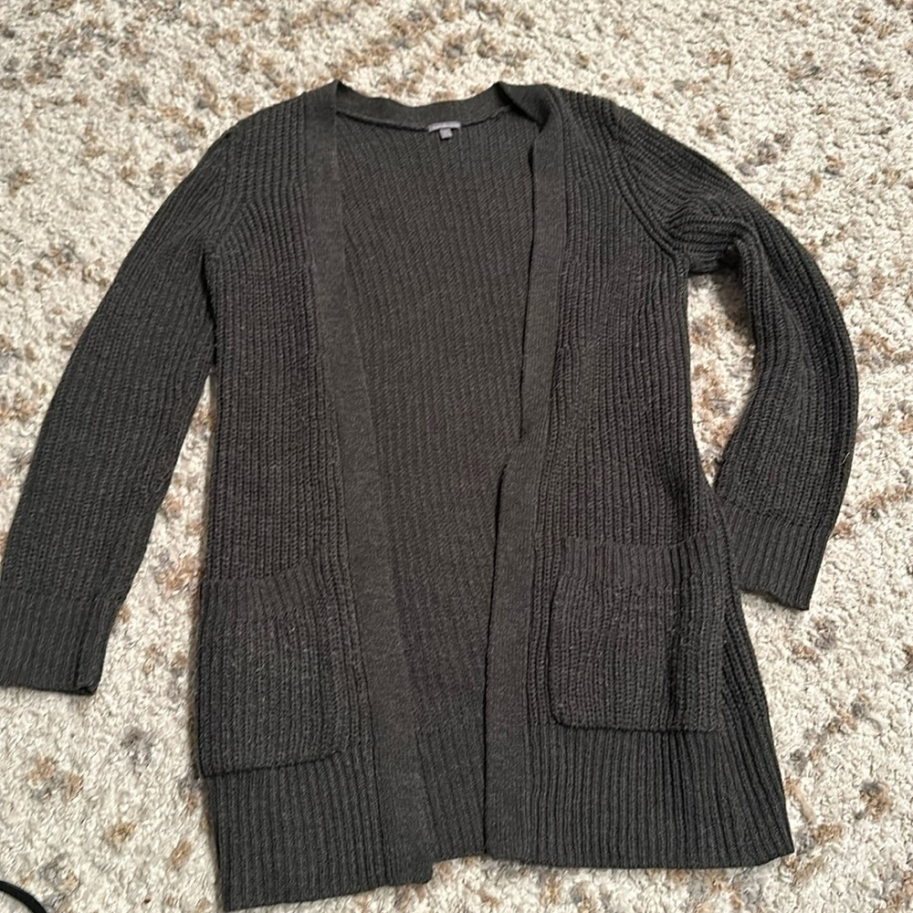 Grey cardigan